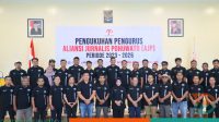 Pengukuhan Pengurus Aliansi Jurnalis Pohuwato Perode 2023-2026