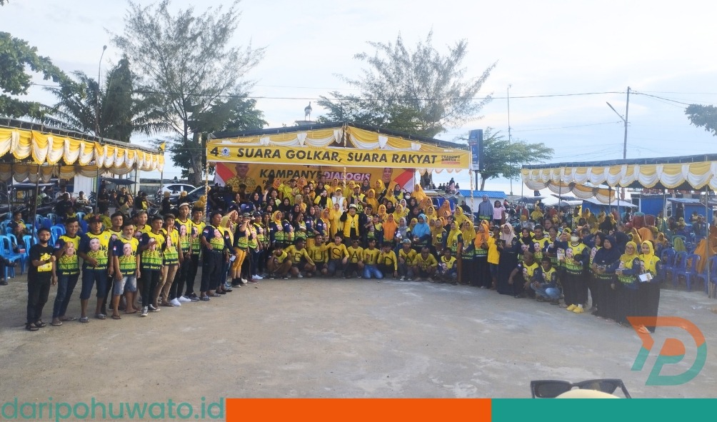 Kampanye Dialogis Ketiga Parta Golongan Karya (Golkar) Kabupaten Pohuwato